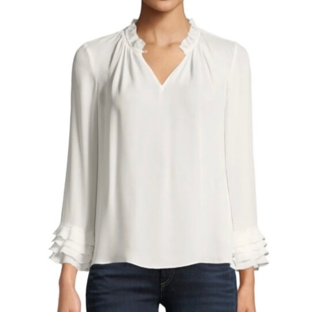 Rebecca Taylor ruffle blouse